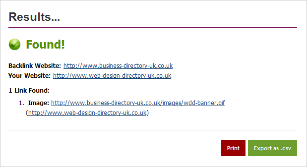 check multiple backlinks at once